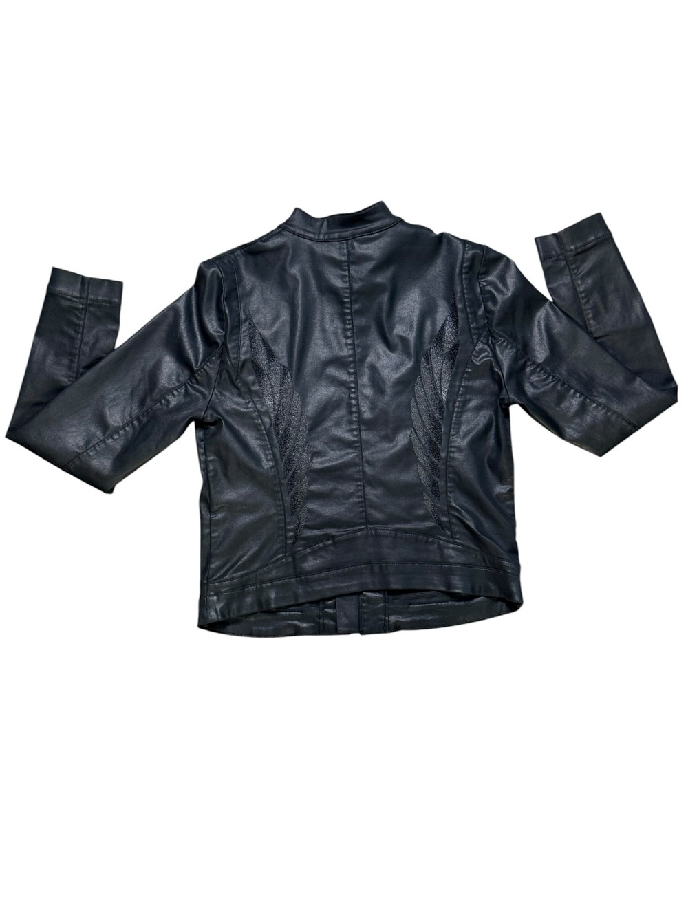 Harley-Davidson Winged Back Coated Jacket Black Women’s M 98402-19VW - Picture 3 of 14